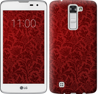

Чохол Чохол цвета бордо для LG K8 K350E 649969