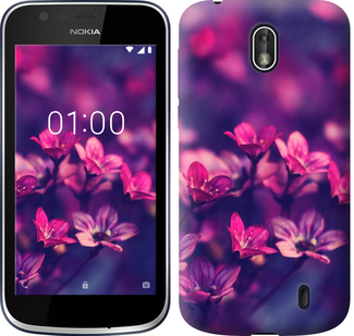 

Чохол Пурпурні квіти на Nokia 1 631356