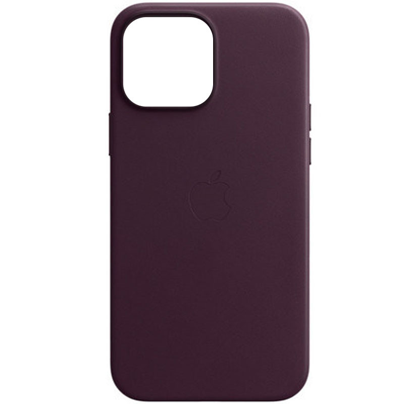 

Шкіряний чохол Leather Case (AAA) на Apple iPhone 13 (6.1") (Бордовий / Dark Cherry) 1210643