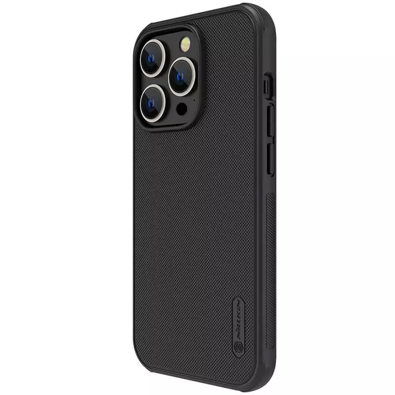 Фото Чохол Nillkin Matte Magnetic Pro на Apple iPhone 14 Pro Max (6.7") (Чорний / Black) на vchehle.ua