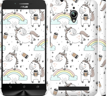 

Чехол Единорог и кофе для Asus Zenfone Go ZC500TG 841161