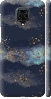 

Чехол Ночь золотые звезды для Xiaomi Redmi Note 9 Pro Max 1406169