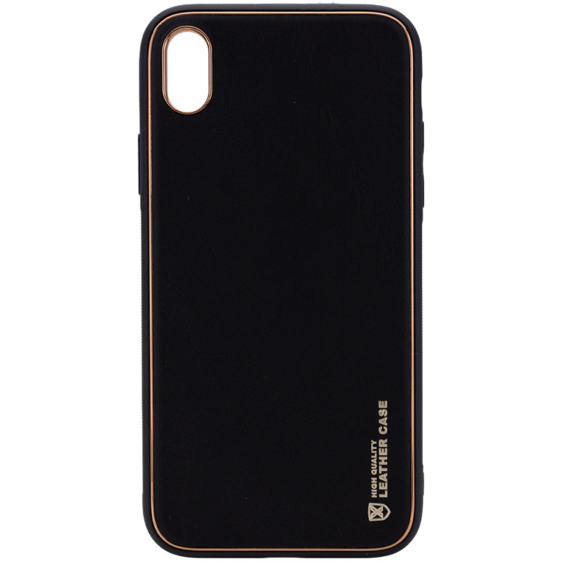 

Шкіряний чохол Xshield для iPhone XS (5.8") (Чорний / Black) 927064