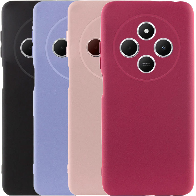 Чехол TPU GETMAN Liquid Silk Full Camera для Xiaomi Redmi 14C / Poco C75