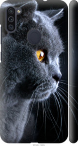 Чехол Красивый кот для Samsung Galaxy M11 M115F