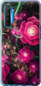 Чехол Абстрактные цветы 3 для Realme XT