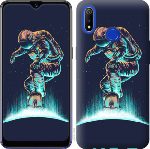 

Чохол Космонавт на скейтборді на Realme 3 920885