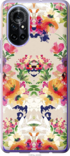 

Чехол Цветочный узор для Huawei Nova 8 1389550