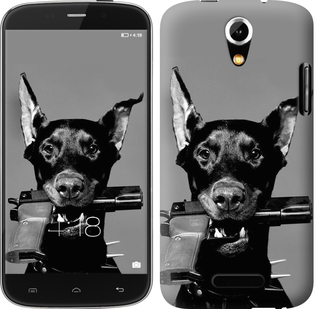

Чохол Доберман на Doogee Y100X 529428
