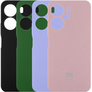 Чохол Silicone Cover Lakshmi Full Camera (AAA) with Logo для Xiaomi Poco M6