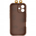 Фото Чехол TPU Toys Case with Ears для Apple iPhone 16 (6.1") (Brown) в магазине vchehle.ua
