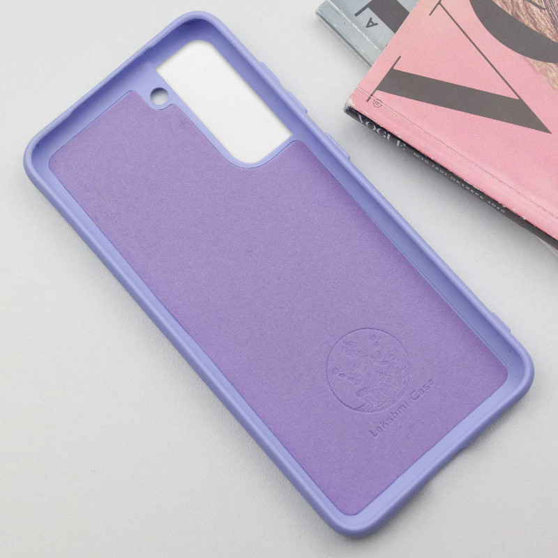 Фото Чохол Silicone Cover Lakshmi (AA) на Samsung Galaxy S21 (Бузковий / Dasheen) в маназині vchehle.ua