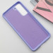 Фото Чохол Silicone Cover Lakshmi (AA) на Samsung Galaxy S21 (Бузковий / Dasheen) в маназині vchehle.ua