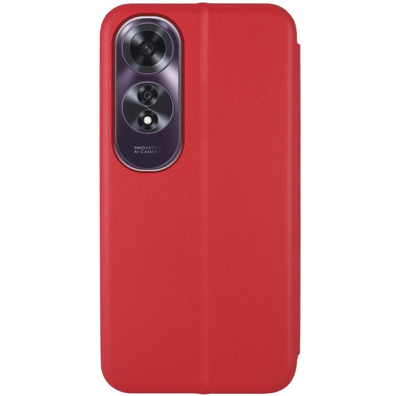 Фото Кожаный чехол-книжка Classy для Oppo A60 4G (Красный) на vchehle.ua