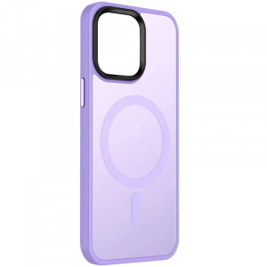 TPU+PC чохол Metal Buttons with Magnetic Safe Colorful на Apple iPhone 13 (6.1")