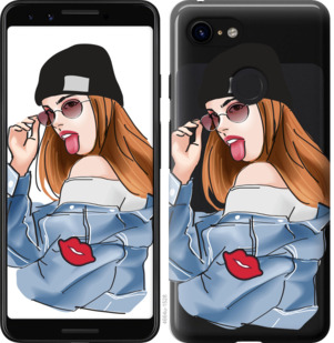

Чохол Дівчина v3 на Google Pixel 3a 875447