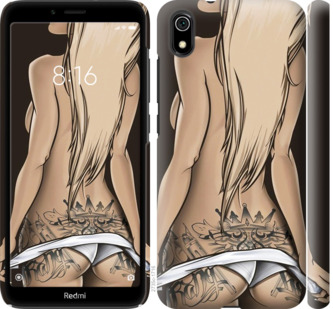 

Чехол Девушка с татуировкой для Xiaomi Redmi 7A 741289