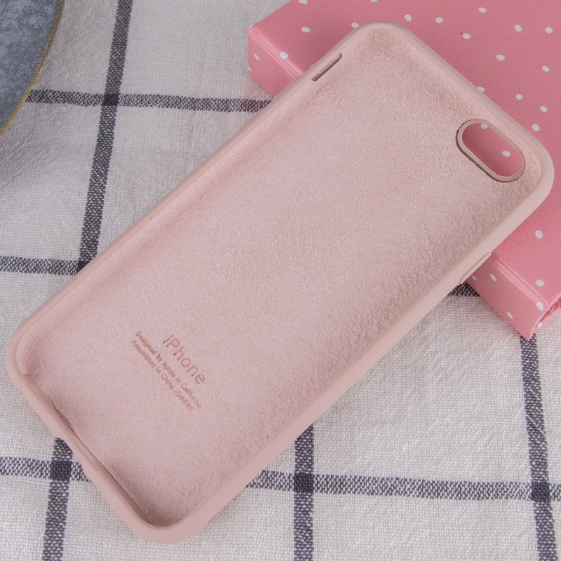 Фото Чехол Silicone Case Full Protective (AA) для Apple iPhone 6/6s (4.7") (Розовый / Pink Sand) в магазине vchehle.ua