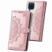 Фото Кожаный чехол (книжка) Art Case с визитницей для Samsung Galaxy A12 / M12 (Розовый) на vchehle.ua