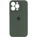 Чохол Silicone Case Full Camera Protective (AA) на Apple iPhone 13 Pro (6.1") (Зелений / Cyprus Green)