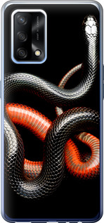 

Чехол Красно-черная змея на черном фоне для Oppo A74 1685234