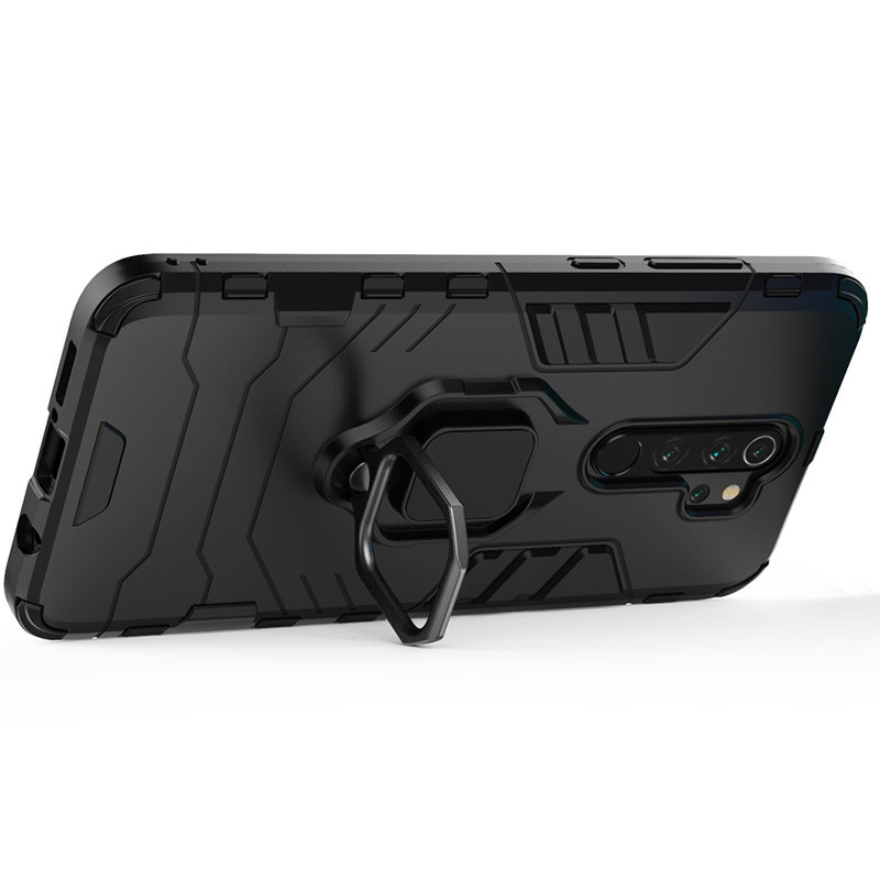 Фото Ударопрочный чехол Transformer Ring for Magnet для Xiaomi Redmi Note 8 Pro на vchehle.ua