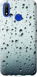 

Чехол Стекло в каплях для Realme 3 1046139