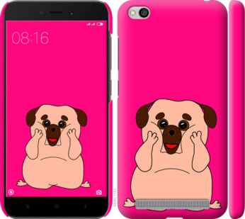 

Чехол Весёлый мопс для Xiaomi Redmi 5A 928510
