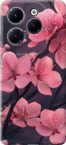 Чехол Пурпурная сакура для Infinix Hot 40 Pro