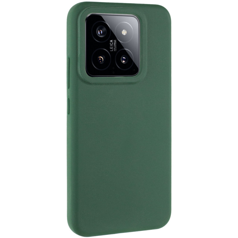 Чохол Silicone Cover Lakshmi (AAA) на Xiaomi 14 Pro (Зелений / Cyprus Green)