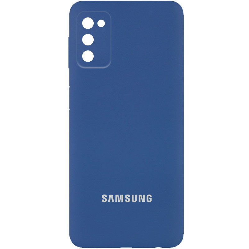 

Чохол Silicone Cover Full Camera (AA) Samsung Galaxy A03s (Синій / Navy Blue) 1202085