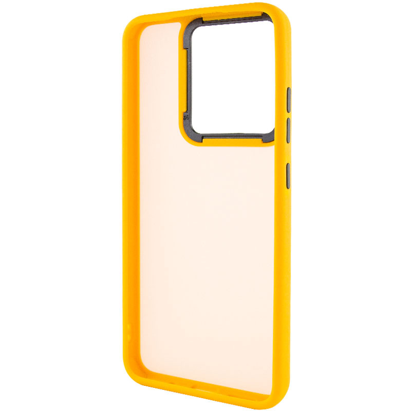 Фото Чохол TPU+PC Lyon Frosted на Motorola Moto E40 (Orange) в маназині vchehle.ua