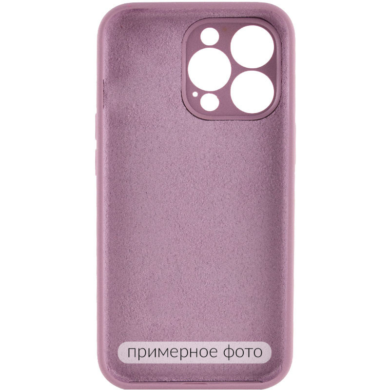Фото Чохол Silicone Case Full Camera Protective (AA) NO LOGO на Apple iPhone 16 (6.1") (Ліловий / Lilac Pride) на vchehle.ua