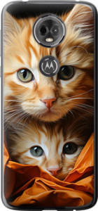 Чехол Котики 2 для Motorola Moto E5 Plus