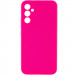 Чехол Silicone Cover Lakshmi Full Camera (AAA) для Samsung Galaxy S24 FE (Розовый / Barbie pink)