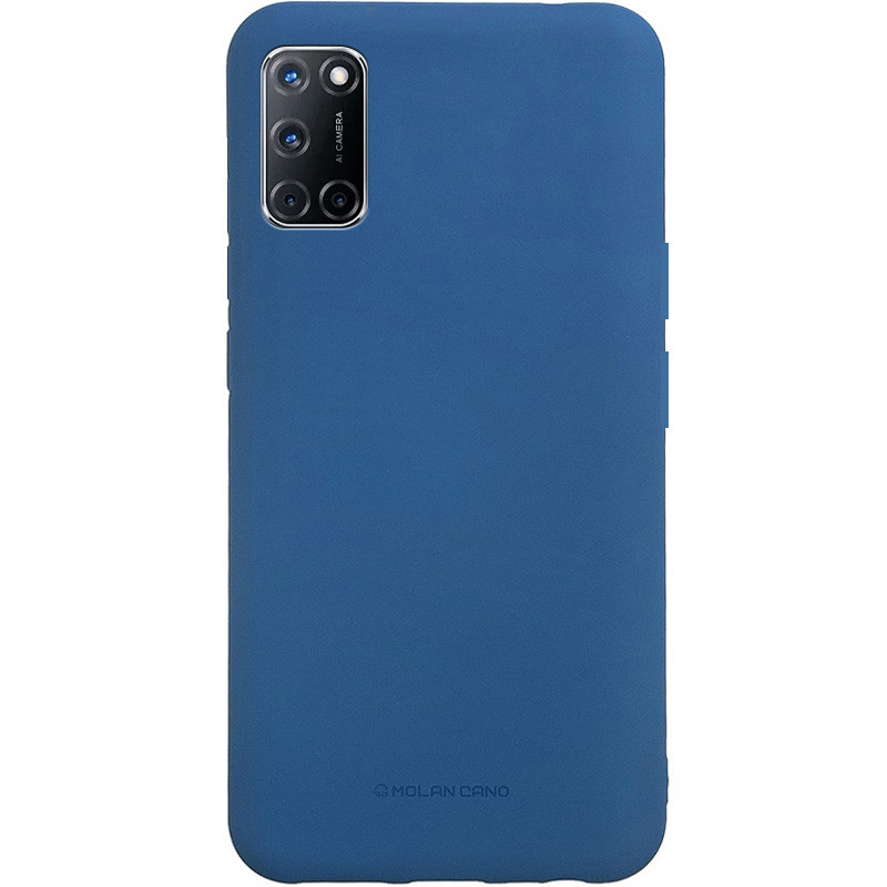 

TPU чохол Molan Cano Smooth для Oppo A92 (Синій) 925739