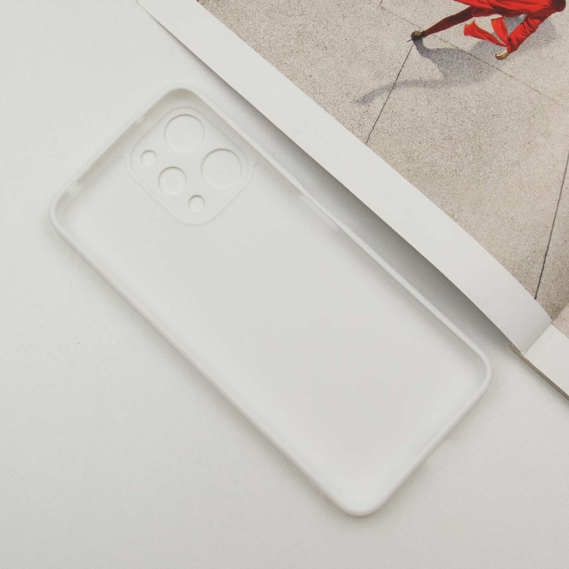 Фото Силіконовий чохол Candy Full Camera на Xiaomi Redmi 12 (Білий / White) в маназині vchehle.ua