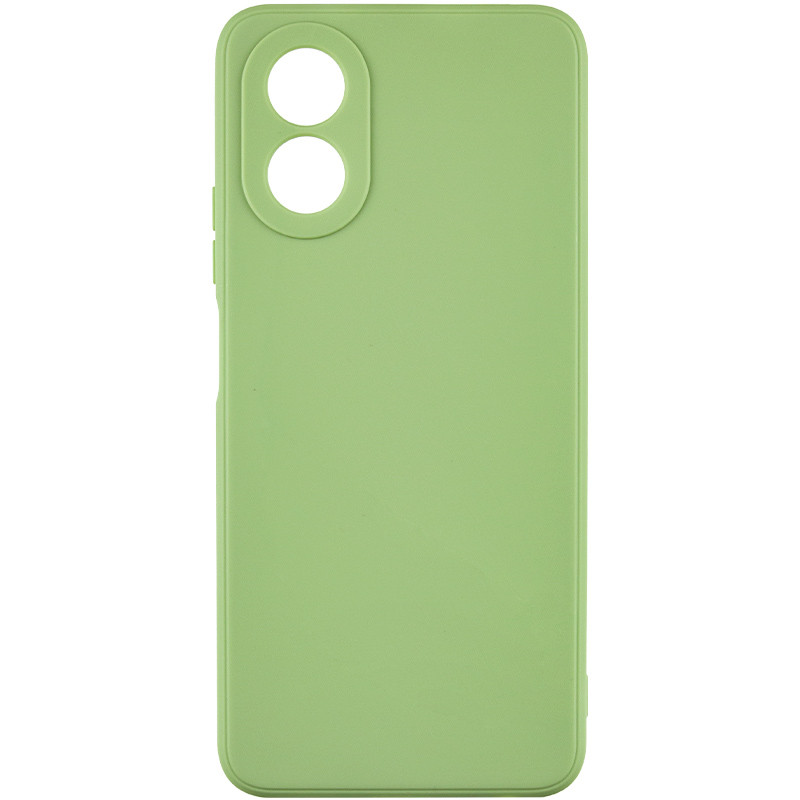 Силіконовий чохол Candy Full Camera на Oppo A58 4G (Фісташковий)