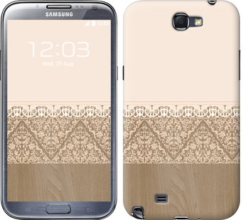 Чехол Нежный узор для Samsung Galaxy Note 2 N7100
