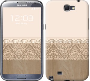 Чехол Нежный узор для Samsung Galaxy Note 2 N7100