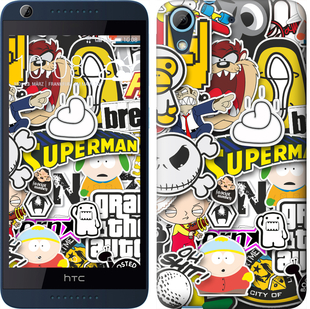 

Чехол Popular logos для HTC Desire 626G 627890