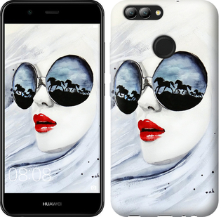 

Чехол Девушка акварелью для Huawei Nova Lite 2017 605308