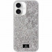 TPU чехол Bling World Rock Diamond для Apple iPhone 16 (6.1") (Серебряный)