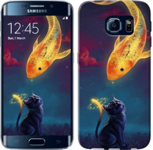 Чехол Кошкин сон для Samsung Galaxy S6 Edge G925F