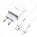 СЗУ Hoco C81A Asombroso 2.1A (1USB-A) + кабель USB to Lightning