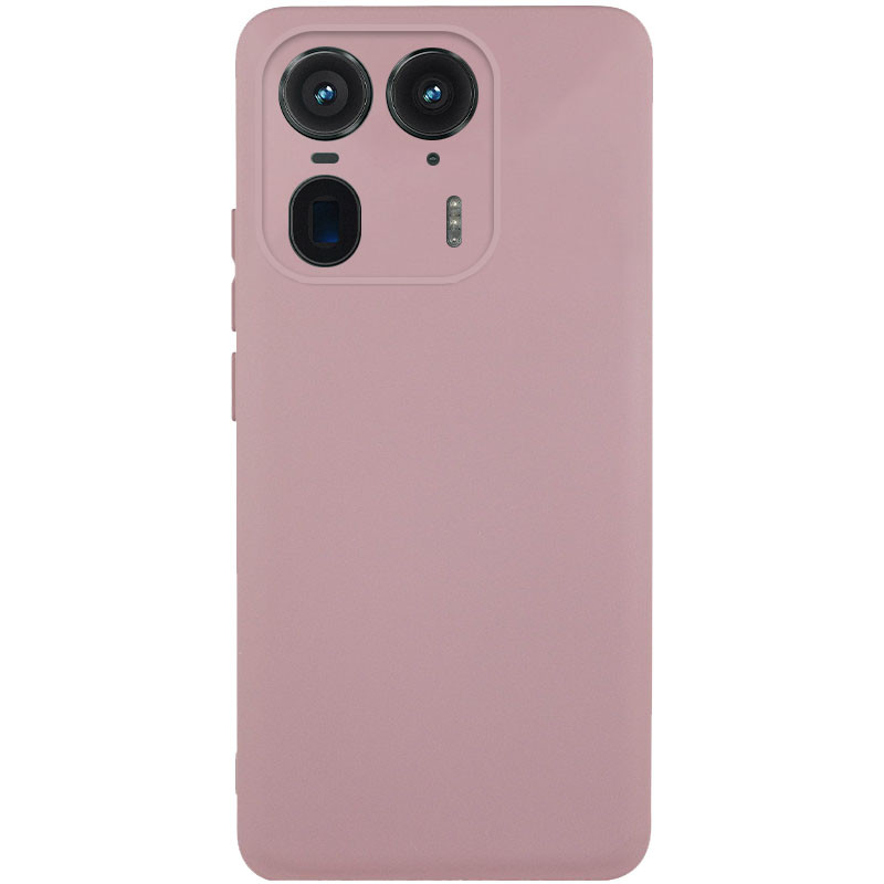 Чехол Silicone Cover Lakshmi Full Camera (AAA) для Motorola Edge 50 Ultra (Розовый / Pink Sand)