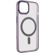 Фото Чохол TPU Iris with Magnetic safe на Apple iPhone 12 Pro Max (6.7") (Чорний) на vchehle.ua