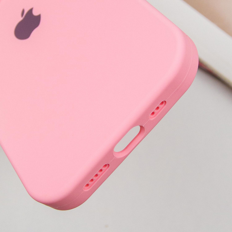 Купити Чохол Silicone Case Full Protective (AA) на Apple iPhone 15 Pro Max (6.7") (Рожевий / Light pink) на vchehle.ua