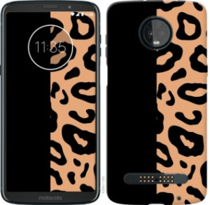 Чохол Плями леопарда на Motorola Moto Z3 Play