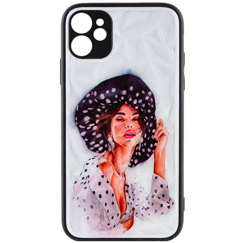 Фото TPU+PC чохол Prisma Ladies на Apple iPhone 11 (6.1") (Girl in a hat) на vchehle.ua